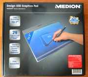 Новый графический планшет Medion P82012. Диагональ 30 см. Цена 799 гр